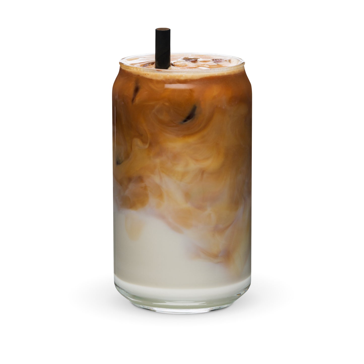 Hustle Coffee Can-Shaped Glass