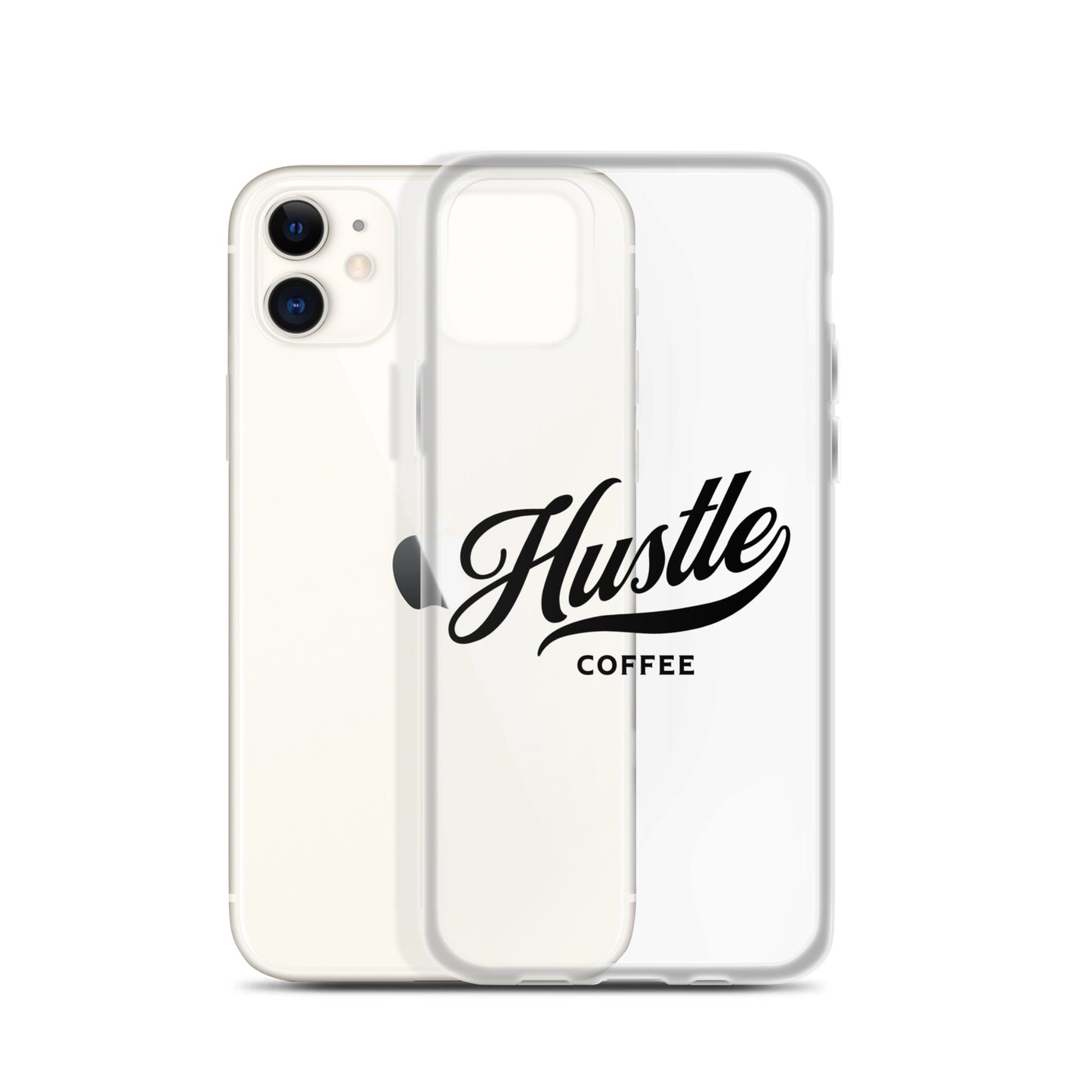 Hustle Coffee Clear iPhone® Case