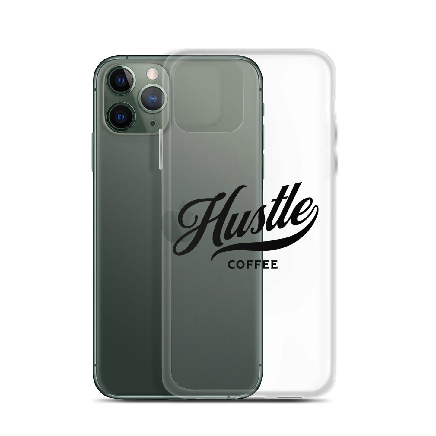 Hustle Coffee Clear iPhone® Case