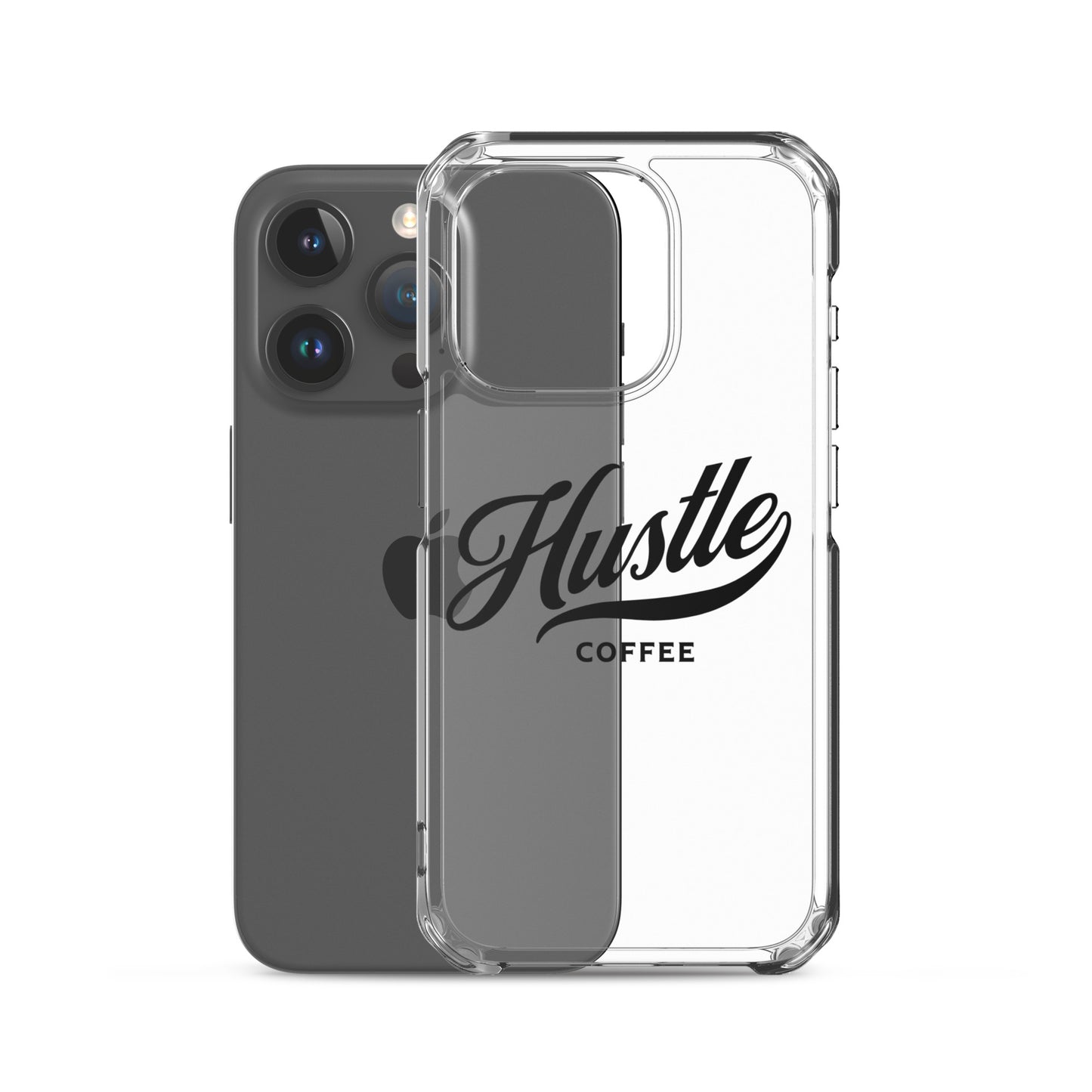 Hustle Coffee Clear iPhone® Case