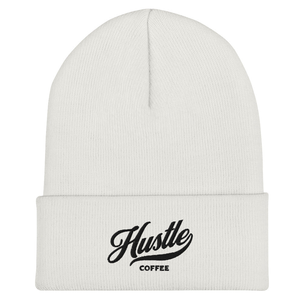 Hustle Coffee Cuffed Beanie