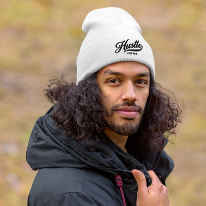 Hustle Coffee Cuffed Beanie